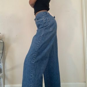Y2K wide leg jeans